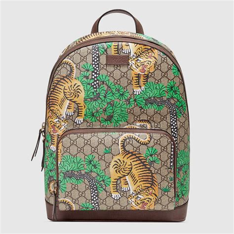 gucci bengal gg supreme backpack|gucci supreme canvas backpack.